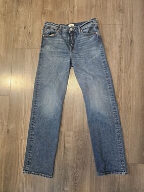 Classic Women's Blue Straight-Leg Jeans